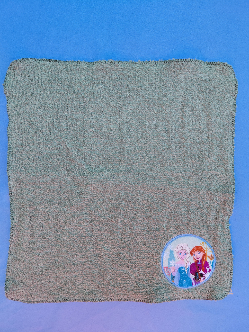 Sage Green Embellished Washcloth – Two Princesses