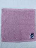 Space Gift for Girls – Handcrafted Rose Pink Washcloth, Unique Birthday Gift for Kids, Handmade Astronaut Bath Accessory