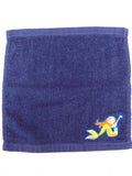 Mermaid Gift for Kids – Handcrafted Dark Blue Washcloth, Unique Birthday Gift for Girls, Handmade Bath Accessory