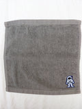 Space Gift for Kids – Handcrafted Stormy Sky Gray Washcloth, Unique Birthday Gift, Handmade Astronaut Bath Accessory