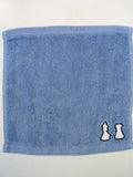 Chess Pieces Washcloth – Handcrafted Sky Blue Bath Cloth | Chess Gift, Unique Handmade Bath Accessory