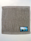 Sinking Boat Washcloth – Handcrafted Stormy Sky Gray Bath Cloth | Nautical Gift, Unique Handmade Bath Accessory