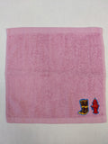 Firefighter Washcloth – Handcrafted Rose Pink Bath Cloth | Firefighter Gift, Unique Handmade Bath Accessory